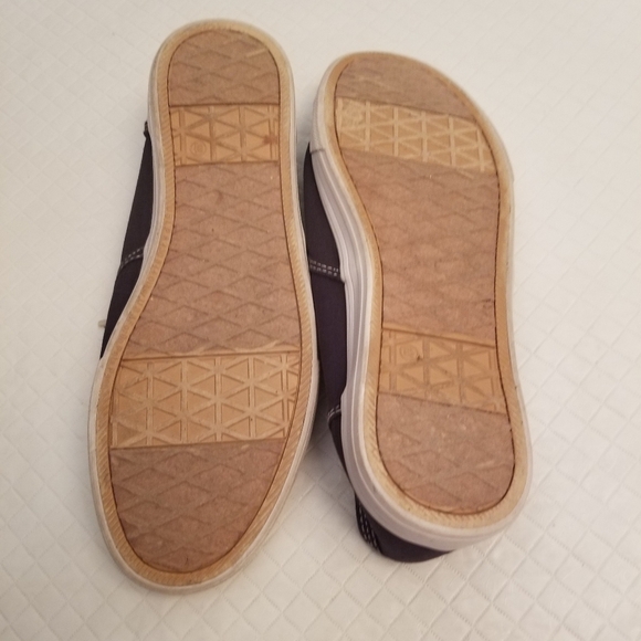 MOSSIMO SUPPLY CO Black Canvas Walking Tennis Shoes Womens Size 8.5 - Picture 7 of 8